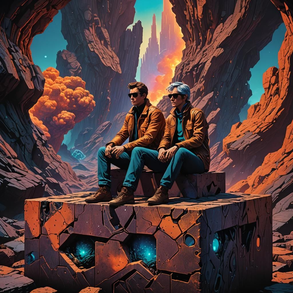 Psychedelic Tesseract: A Metaverse Journey