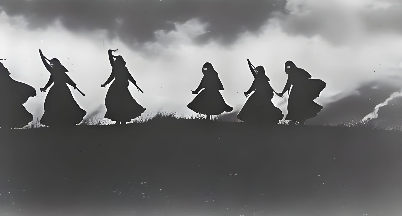 Witches Flying: German Expressionist Art