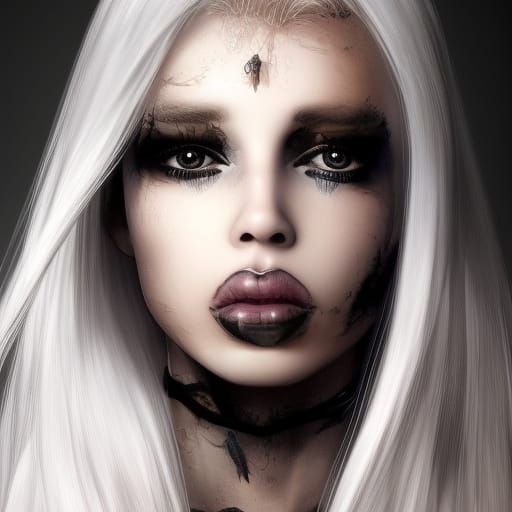 Hyperdetailed Portrait of a Woman with Dynamic Lighting