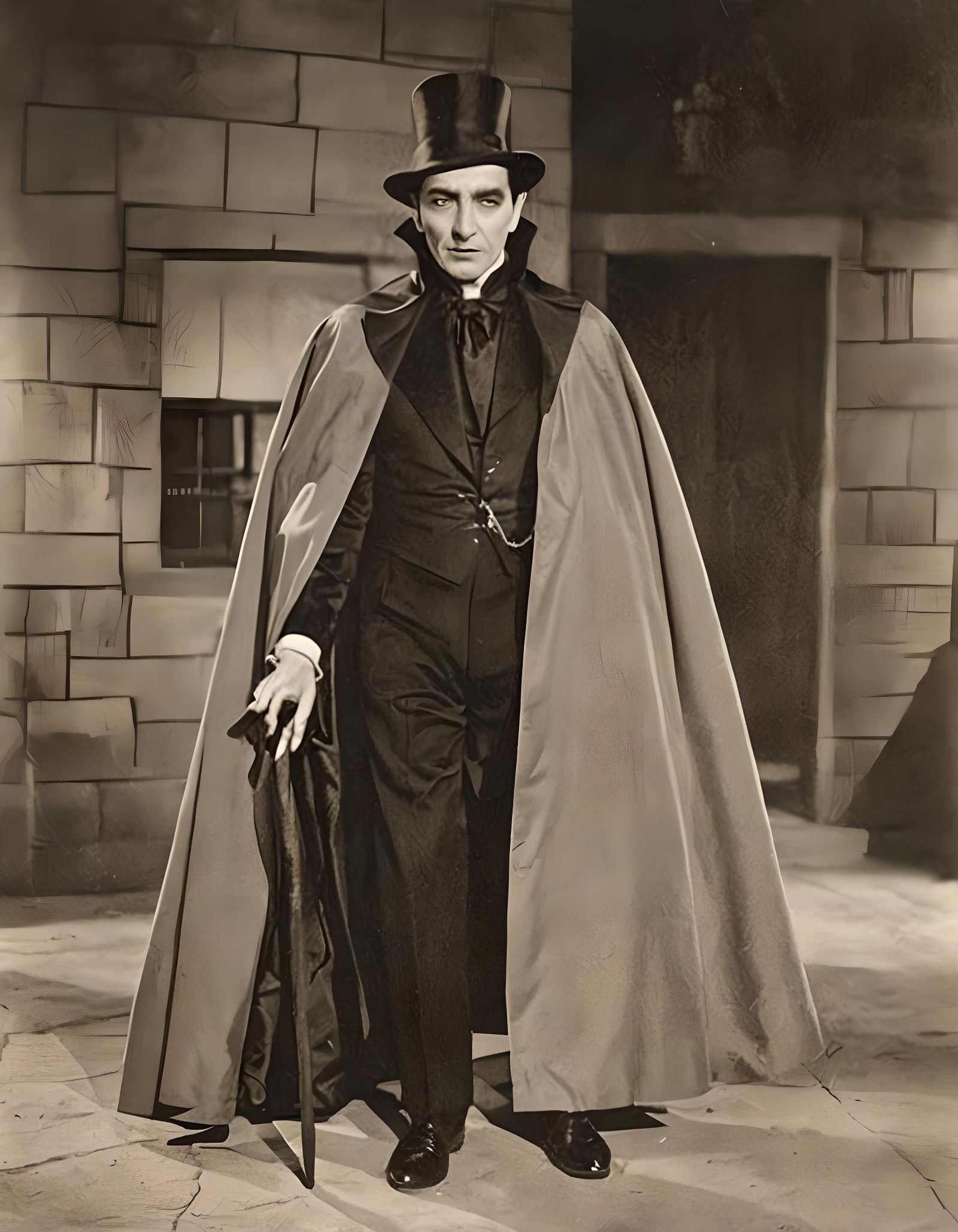 Dracula with Top Hat and Cape