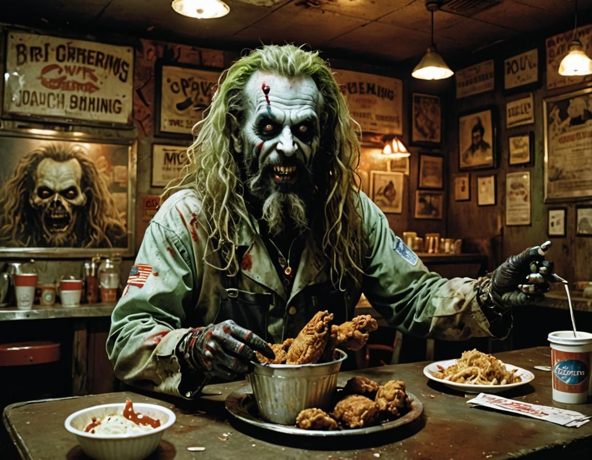 Captain Spaulding's Moldy Feast: Dark Concept Art