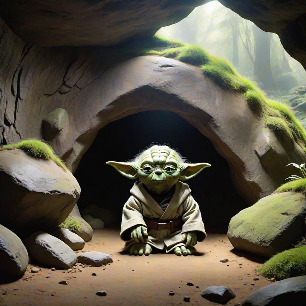 Yoda's Mysterious Cave