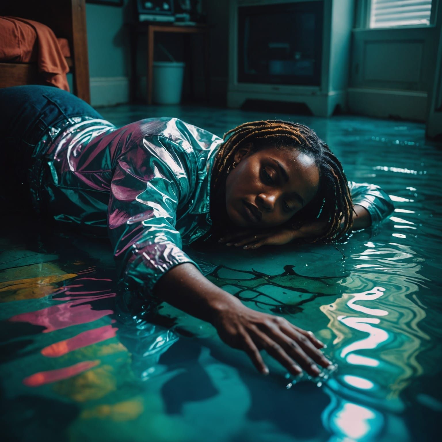 Iridescent Film Still in Dead Colors Dimension