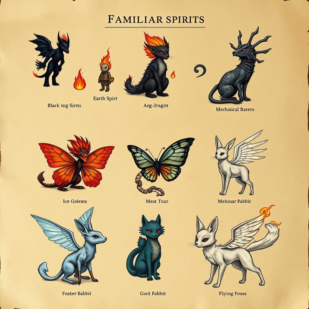 Mystical Creatures of the Occult