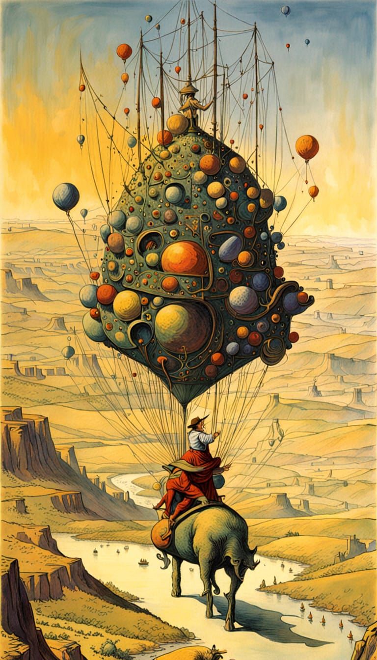 Vibrant Jester in Medieval Cour