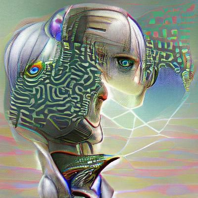 Visual Representation of Artificial Intelligence Concept