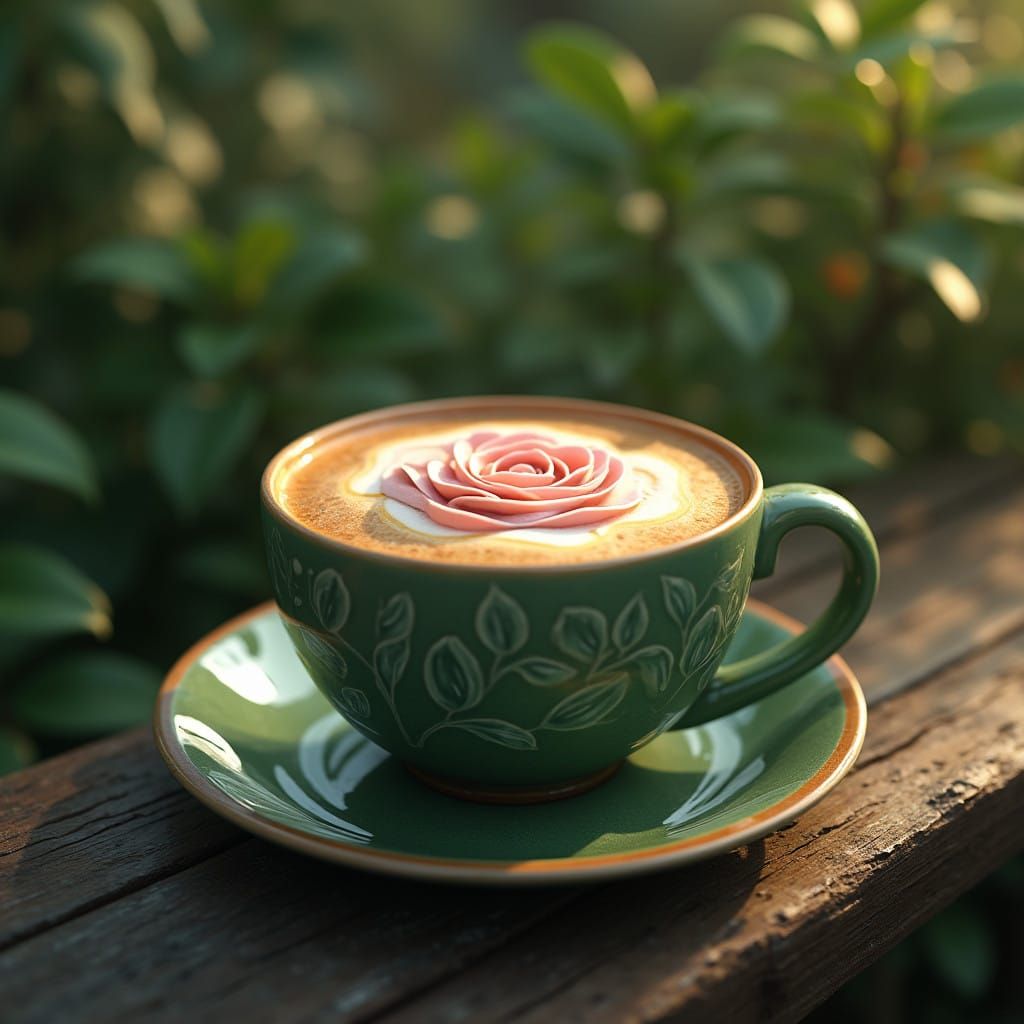 Frosted Rose Mocha in Whimsical Woodland