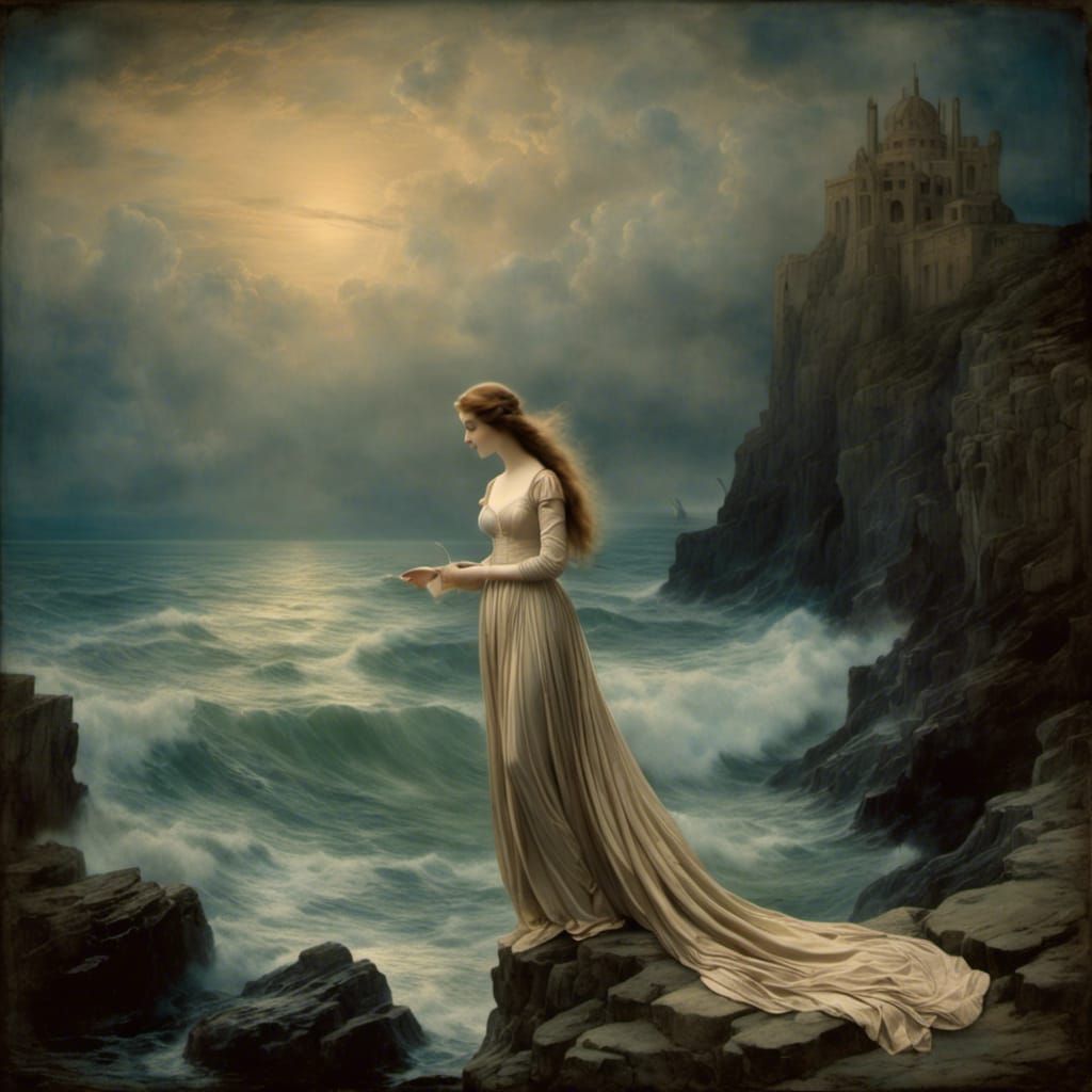 Annabel Lee: Renaissance Portrait in a Kingdom by the Sea