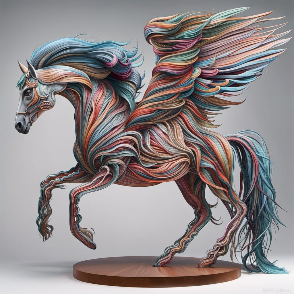 Majestic Pegasus Art by Robert Oxley Style