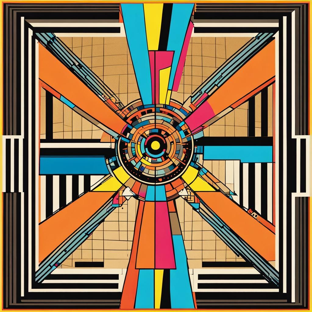 One Piece Pop Art Screen Print in 8K