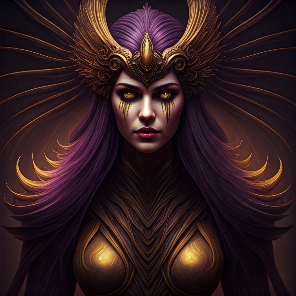 A Litvish Haredi Boy Before Haircut, Dark Fantasy Art