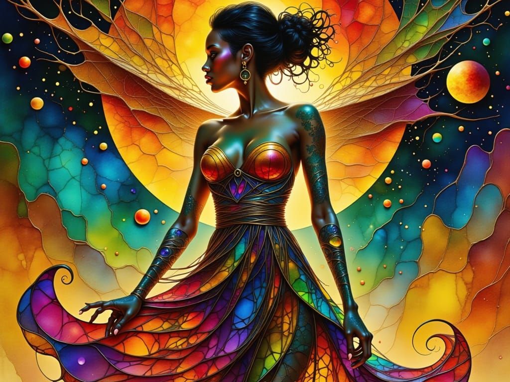 Regal Ambassador Woman in Quantum Luxury Fashion