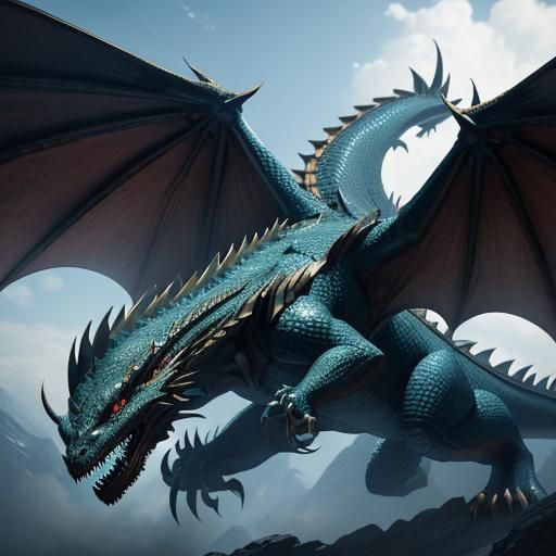 Ethereal Anime Dragons in 8K Resolution