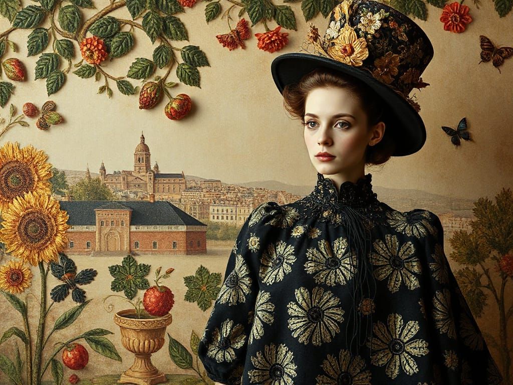 Architextual Couture Doodleblend Petrykivka Hyaline Poetic Q...