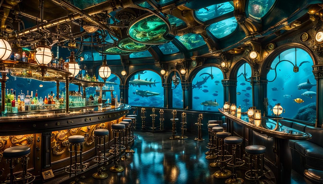 Bar underwater