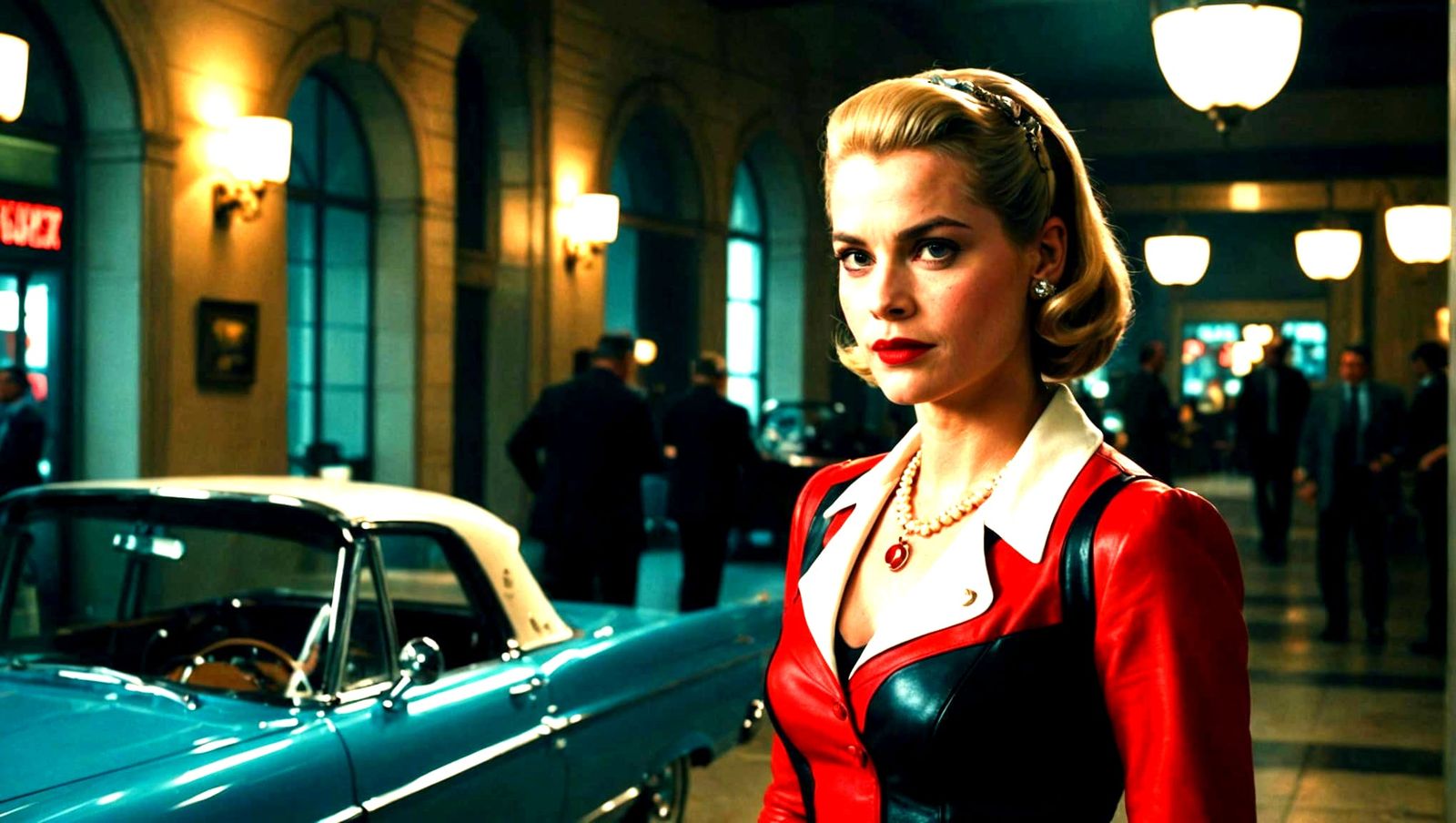 Grace Kelly as Harley Quinn: Cinematic Film Still