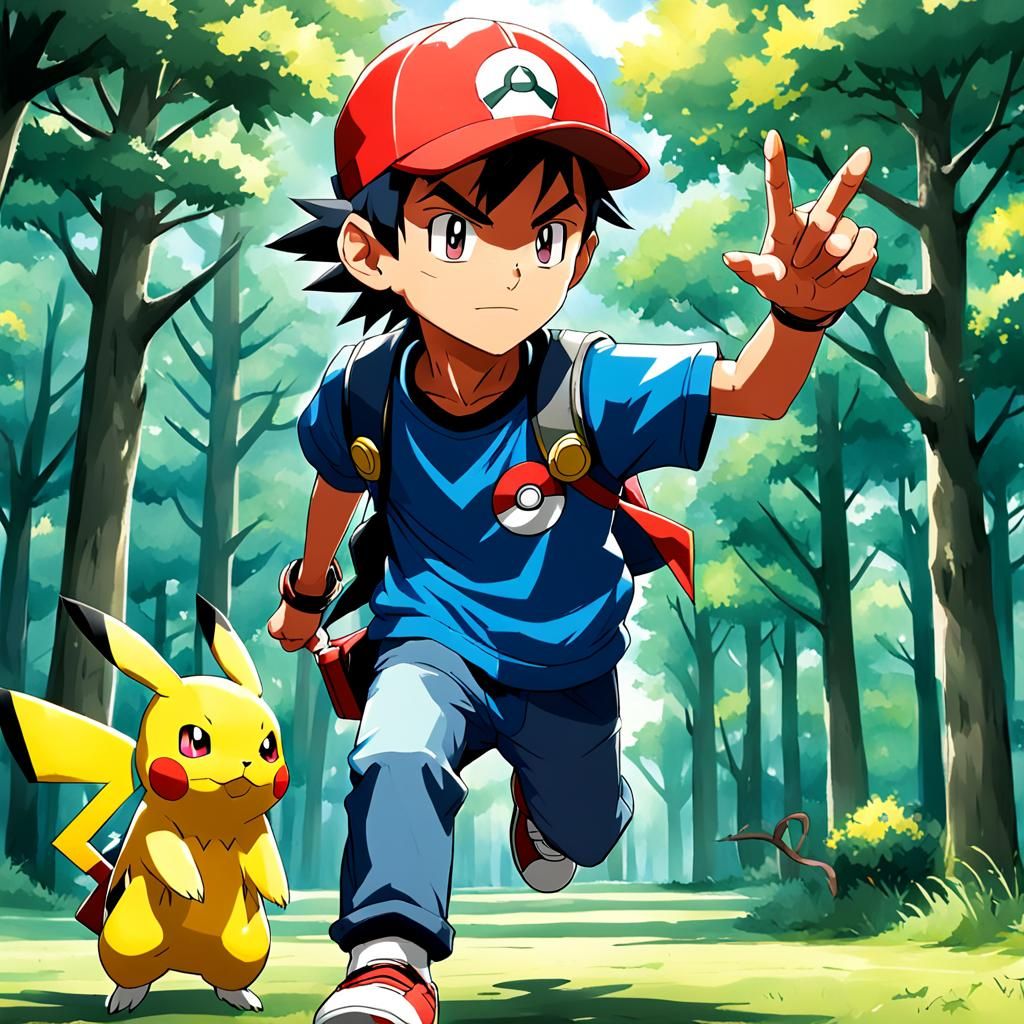 Ash Ketchum: Aiming to be a Pokémon Master