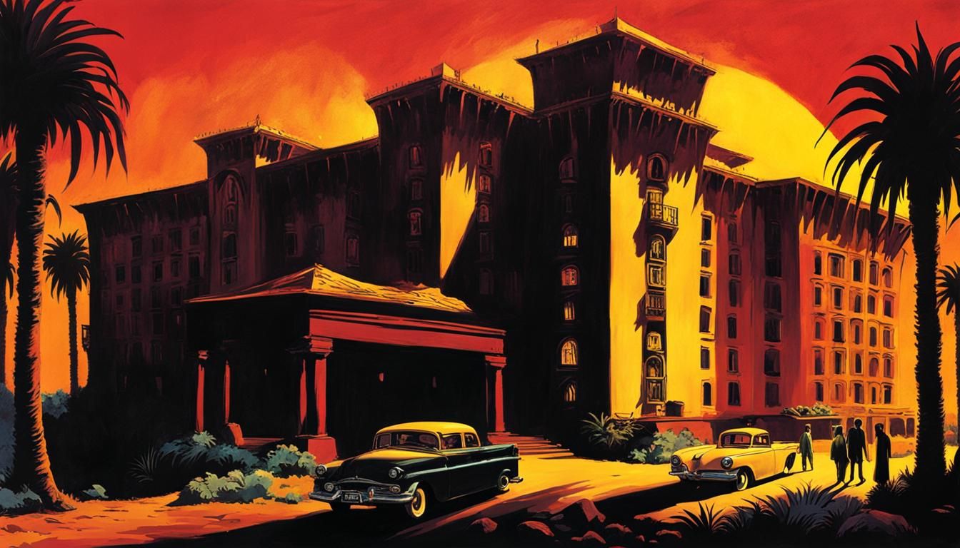Lovecraftian King in Yellow Visits Hotel California