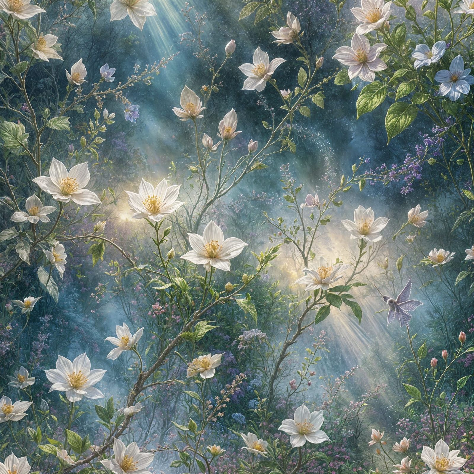 Ethereal Fantasy Image of the Creation of Life