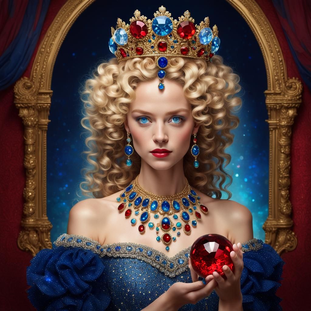 Queen Alexa w/ Glittering Gemstones