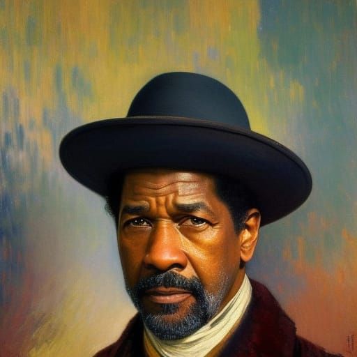 Denzel Washington by Various Masters (II)