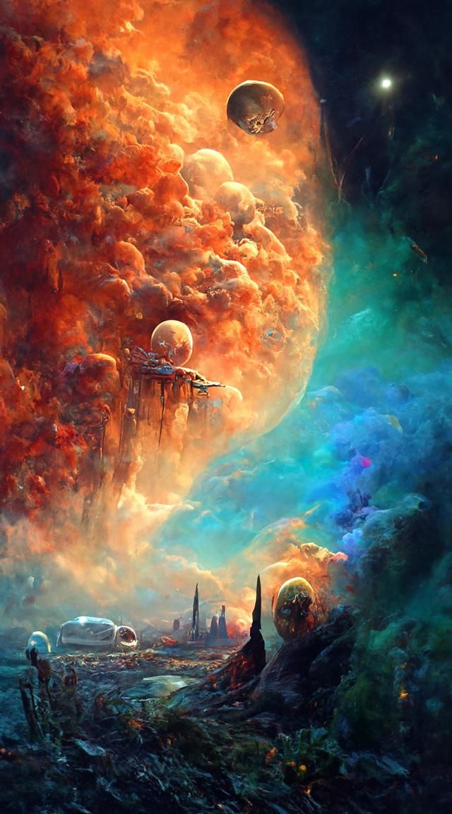 Beautiful Space Scene
