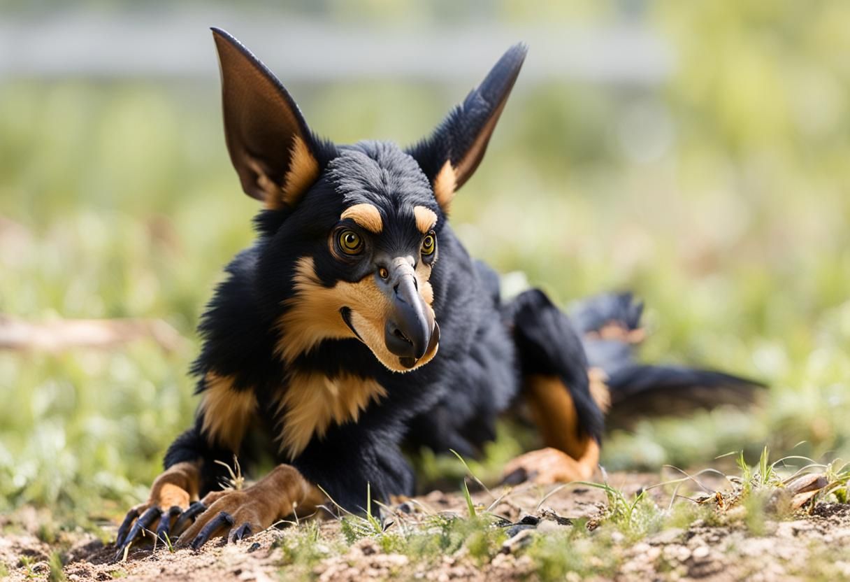 Owen Grady Training Raptors in Raptor Paddock