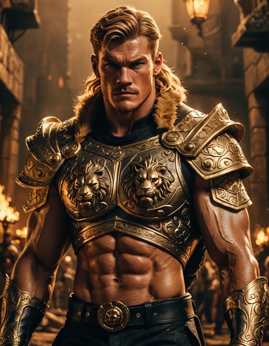 Escanor from Seven Deadly Sins: Heroic Fantasy Art