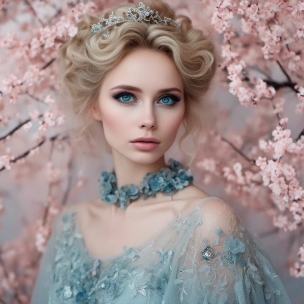 Cinderella Portrait in Magical Style