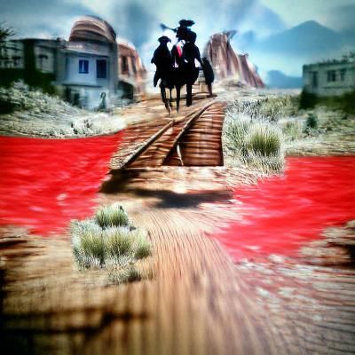 Red Dead Redemption Inspired Landscape