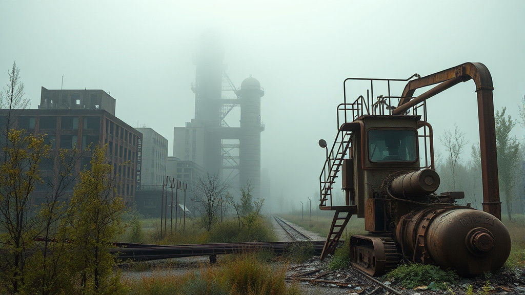Chernobyl Exclusion Zone: Hyperrealistic Abandoned Landscape