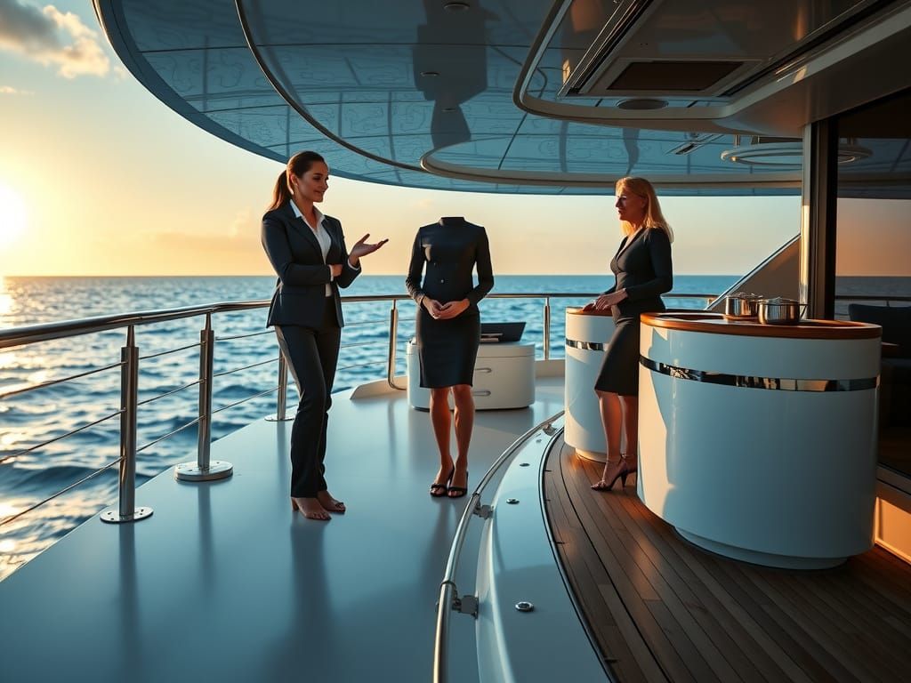 "This employee is an Android Typ 563. It works without a head."