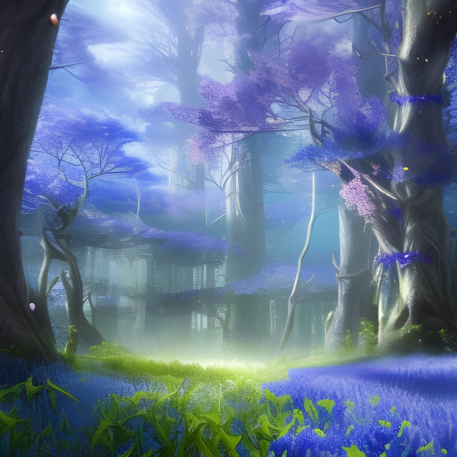 The Blue Forest