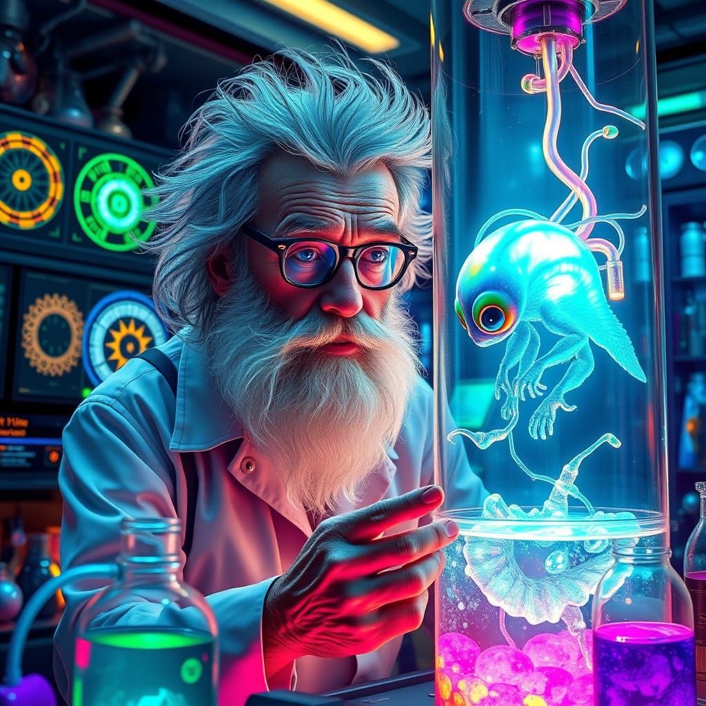 Visionary Scientist Unleashes Brilliant Futuristic Biomechan...