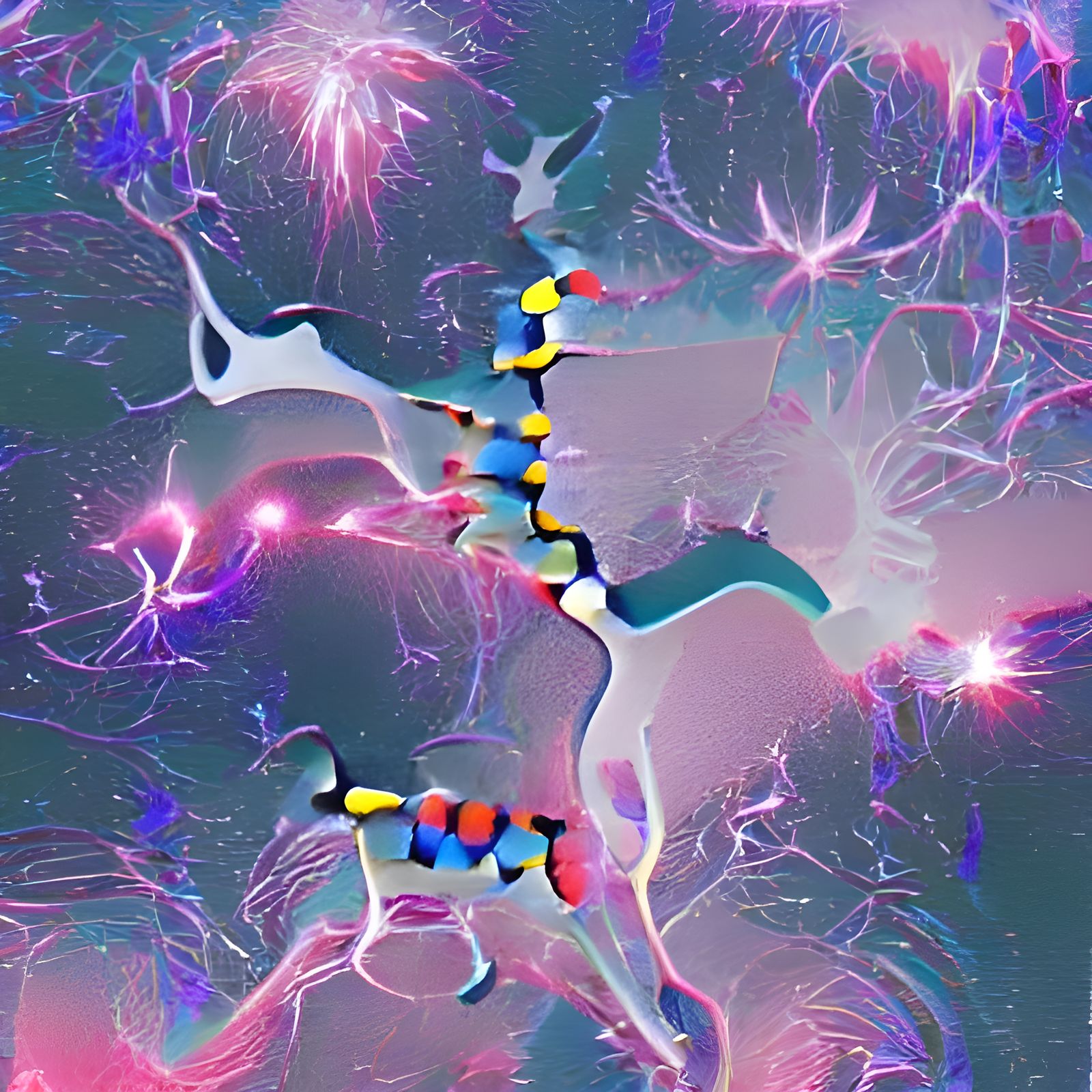 Dopamine Molecule Illustration