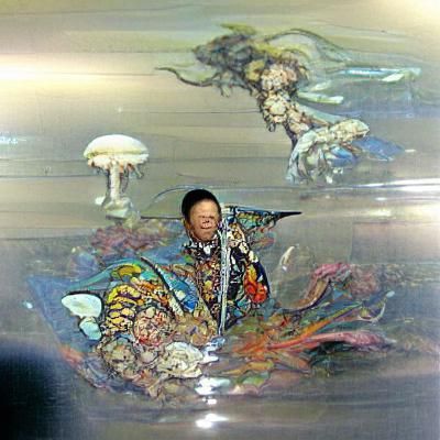 Fantasy Illustration in Amano Style