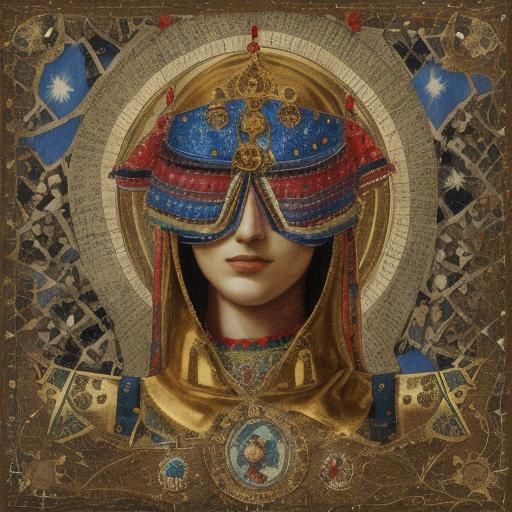 Giotto Inspired AI Art