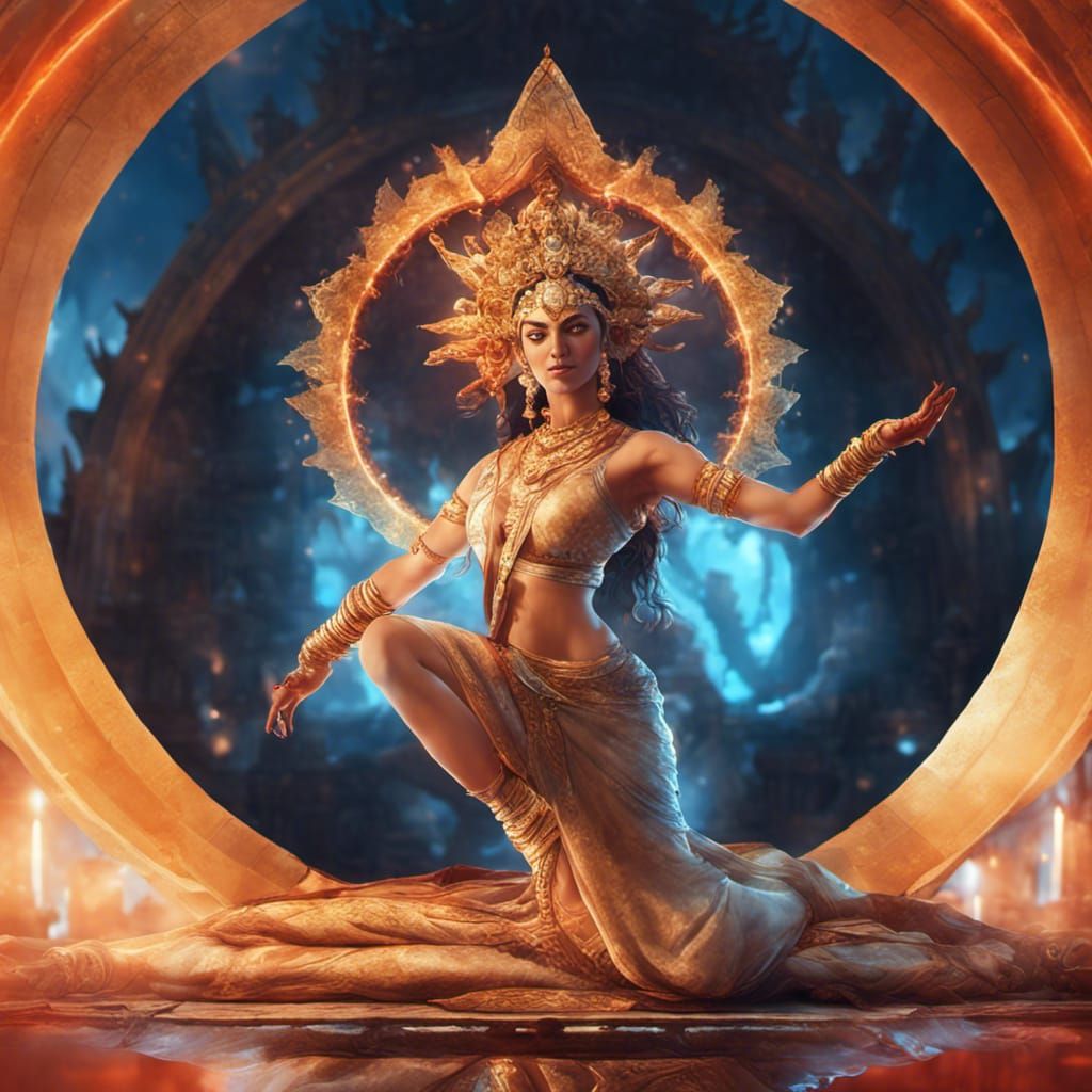 Dancing Goddess Gayatri in Unreal Engine 5