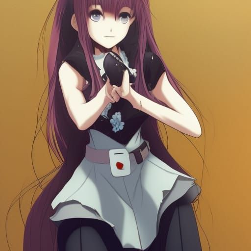 Anime Style Character Illustration