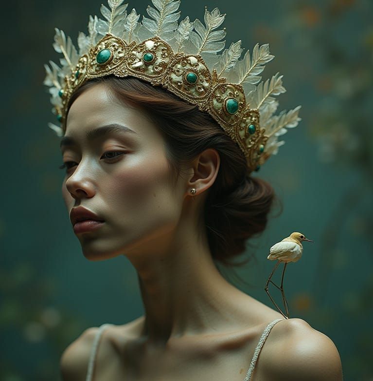 A Crown of Sci-Deco Steam-Fi Words Pillowed in an Octane Sleepweeper's Lies