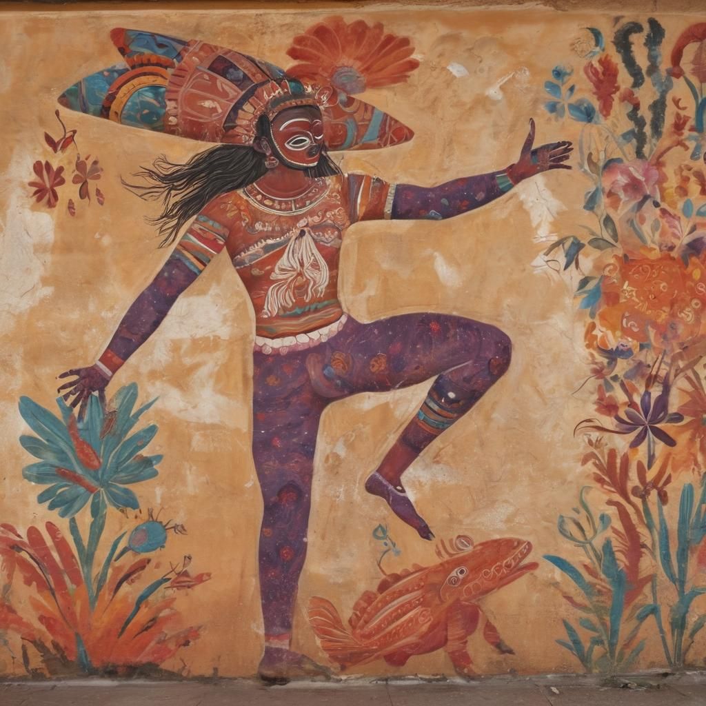Mesoamerican Mural Unveils Secrets of Cosmic Dance