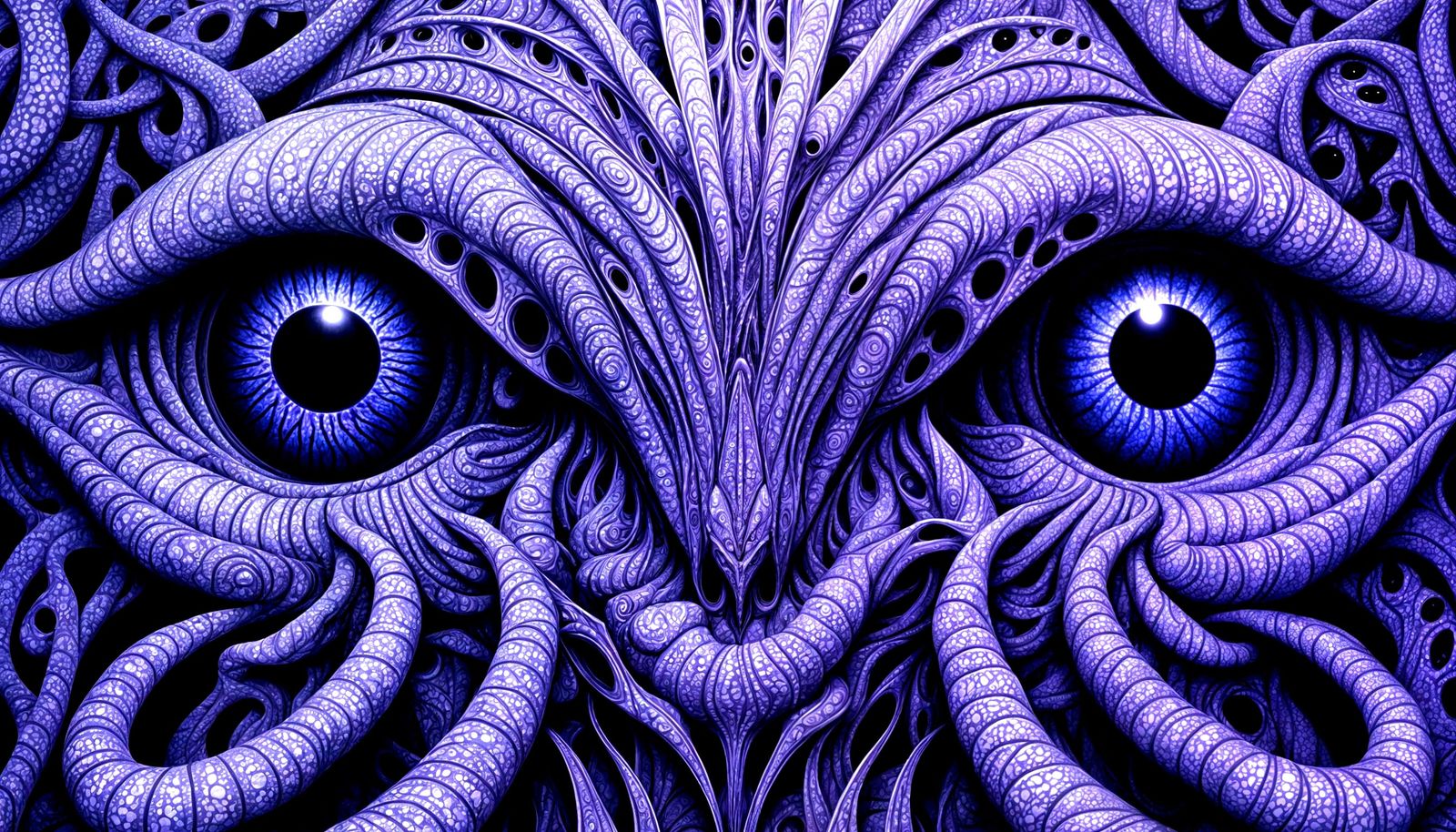 Fractal Eyes of Ominous Warning