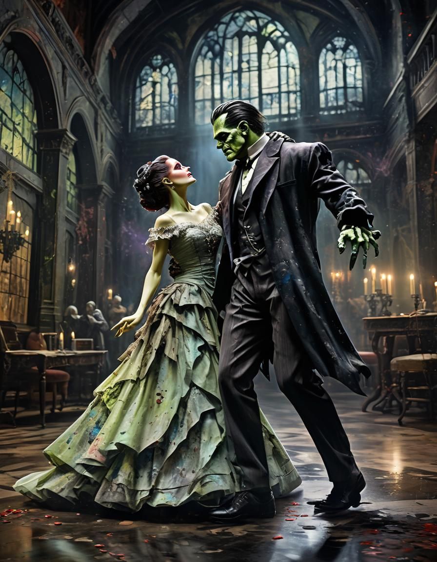 Monster Waltz: Gothic Ballroom Concept Art