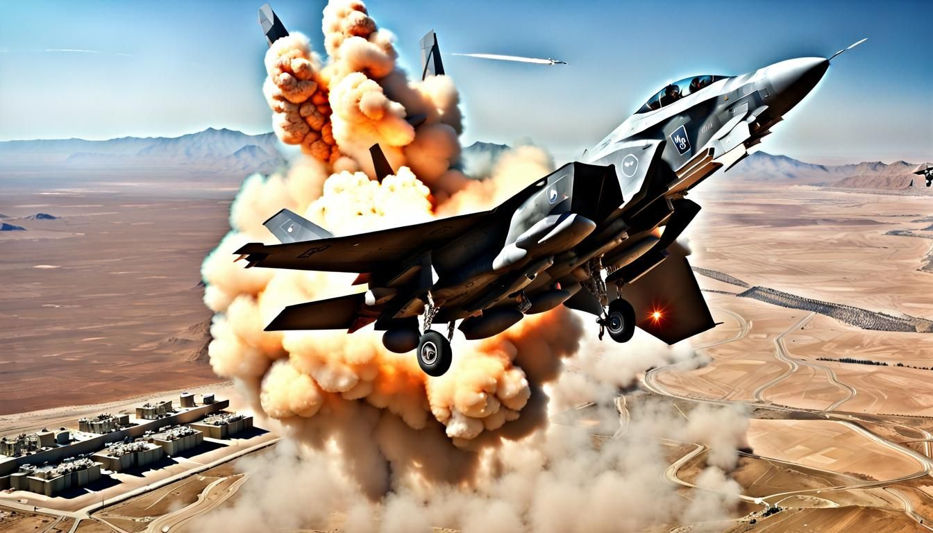 Israeli F-35 Bombing Iranian Nuclear Site