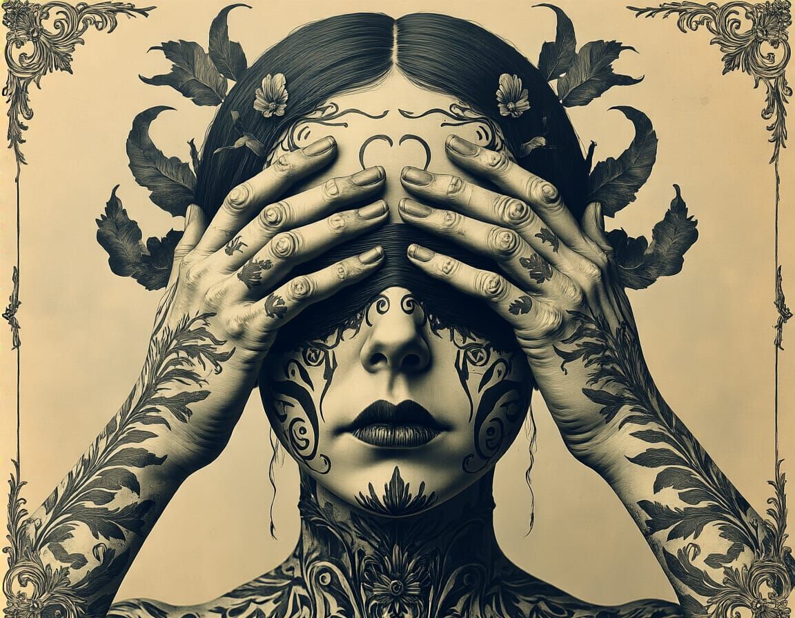 Cover My Eyes Hollow Body Paint Tin