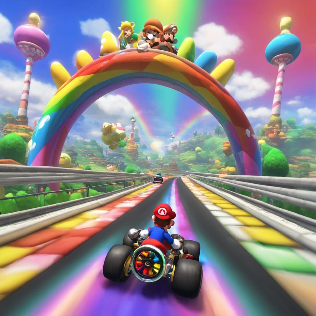 Mario kart. Bridge?...