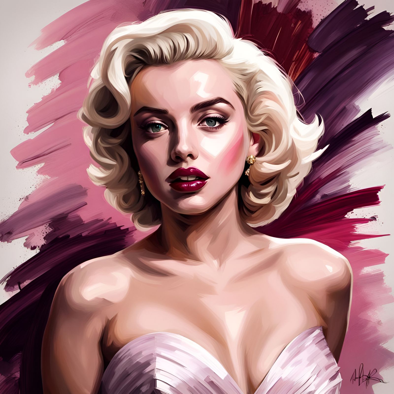 "Ana de Armas" as
Marilyn Monroe/ Norma & her PTSD™©® #1a, Masterplayer, unofficial.