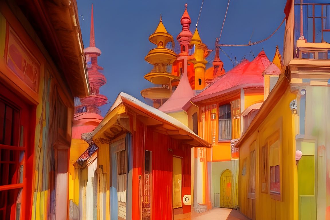 Gaudi and Hadid Inspired Interior with Dynamic Lighting