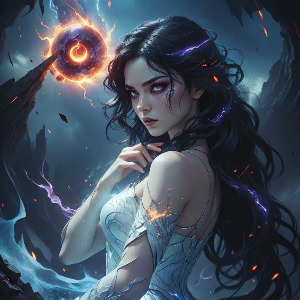 Cosmic Hero Amidst Dimensional Destruction