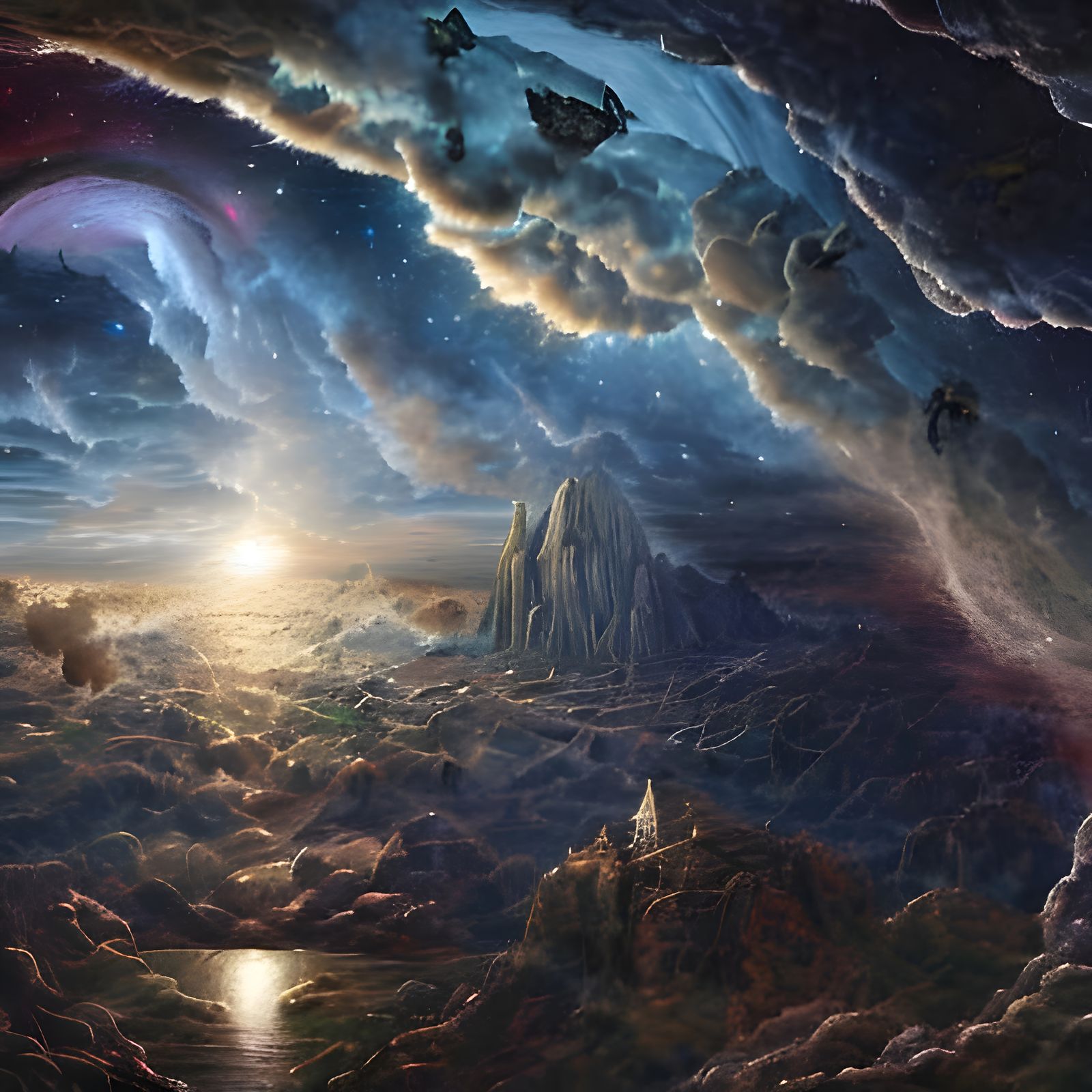 Sky of Souls AI Image